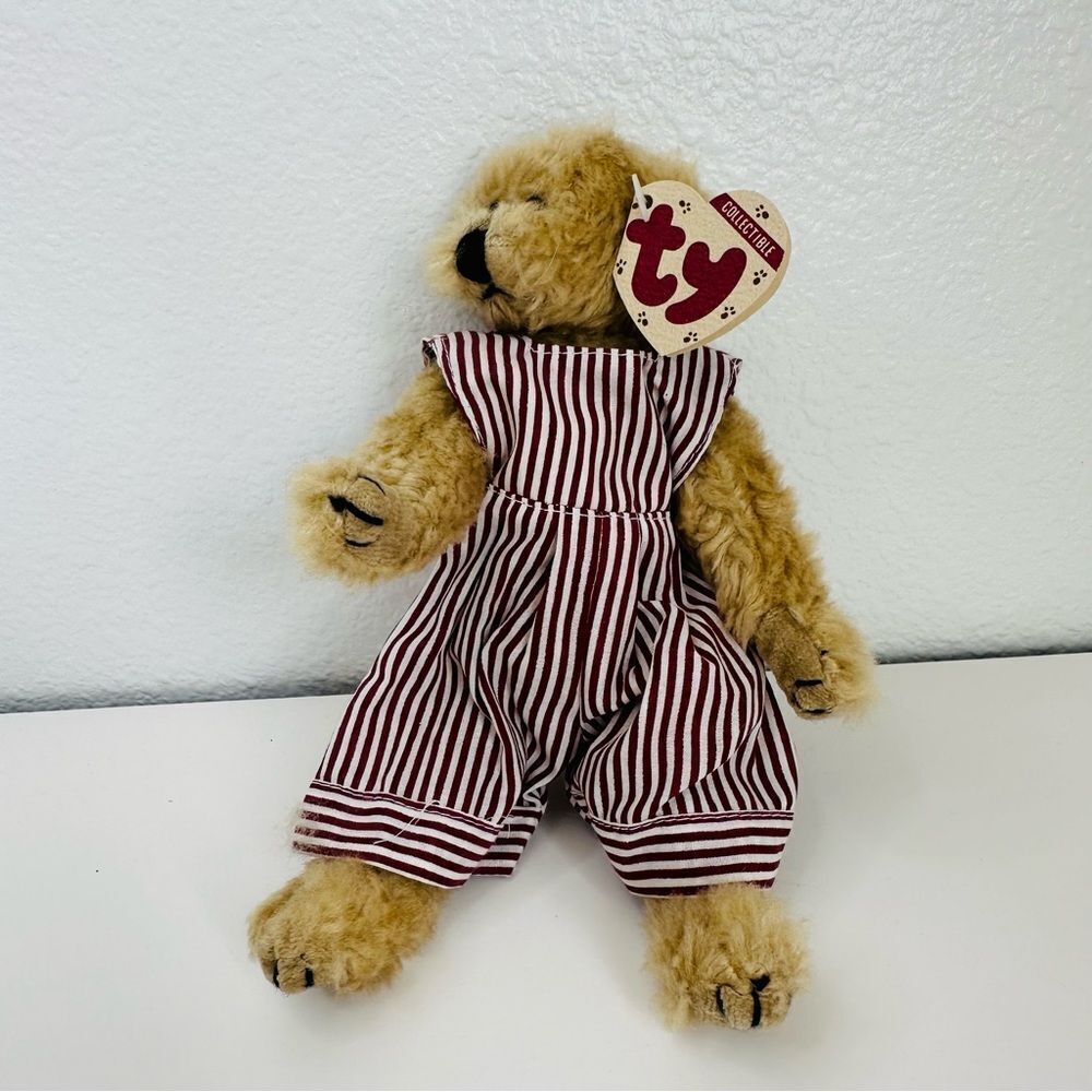 TY Collectibles Tiny Tim Teddy Bear 6001 Linda‎ Harris